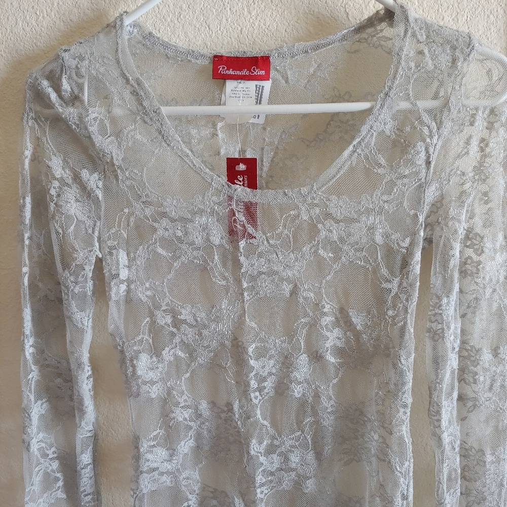3/$10 Panhandle slim Lace top